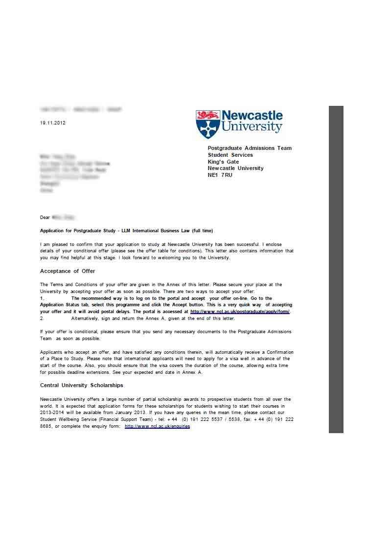 Newcastle-紐卡斯爾-LLM-International-Business-Law