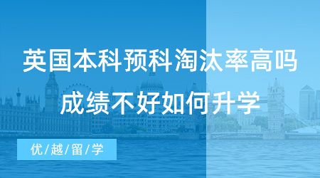 【申請干貨】英國本科預科淘汰率高嗎，成績不好如何升學？