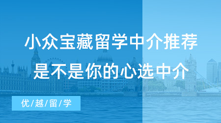 【留學中介】這個小眾寶藏留學中介誰還不知道？看看是不是你的心選中介！